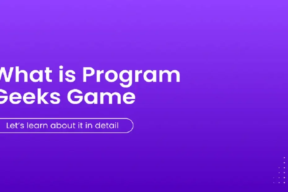 programgeeks game
